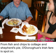 O'Donoghue's Irish Pub - Food