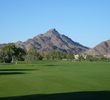 Arizona Biltmore Golf Club's Adobe Course throws green and mountain looks at golfers.