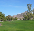 Arizona Biltmore Links plays in the shadow of mountains.