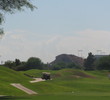 A view of the Pete Dye-designed Karsten Golf Course at Arizona State University in Tempe.