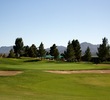 The par-4 ninth hole at Quarry Pines Golf Club is just 302 yards from the championship tees. 