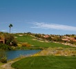 No. 15 on the Sonoran course at Omni Tucson National Golf Resort is a striking par 5, playing steeply uphill the entire way.