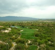 This view of the par-5 fourth hole on the Mountain Course at Ventana Canyon Golf and Racquet Club can be seen from the third tee box. 