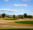 The 13th hole on the TPC Scottsdale Champions course is a 164-yard par 3.