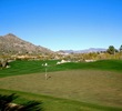 The fourth hole on the South Course at Boulders Resort is a par 4 that plays more than 400 yards. 