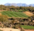 The par-4 third hole on the South Course at The Boulders plays 413 yards from the blue tees. 
