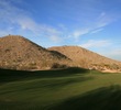 The closing stretch of holes at Arizona Grand Golf Resort play beside South Mountain Park. 