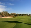 The first par 5 at the Raven Golf Club - Phoenix is the 596-yard fourth, which plays to an elevated green. 