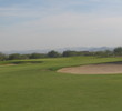 Verrado Golf Club squeezes some of its giant greens with bunkers on the side.