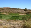 The par-3 eighth at SunRidge Canyon Golf Club can play as long as 243 yards.
