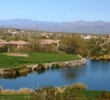 The 181-yard par-3 14th at SunRidge Canyon Golf Club plays from an elevated green.