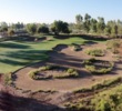 Ak-Chin Southern Dunes Golf Club's par-3 fourth hole incorporates trees and native grasses.
