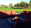 The clubhouse patio is a great place to hang out before or after a round at Ak-Chin Southern Dunes Golf Club in Maricopa, Ariz.