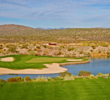 The par-3 13th at Wickenburg Ranch Golf & Social Club can play as long as 240 yards.