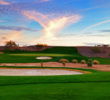 A clubhouse will eventually be built above the green on the par-5 18th at Wickenburg Ranch Golf & Social Club northwest of Phoenix.