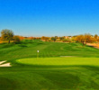 The Stadium Course at TPC Scottsdale ends the front nine with a 453-yard par 4.