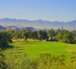 The city of Phoenix comes into view from the tee of the par-4 17th on the Links Course at Arizona Biltmore Golf Club.