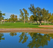 It's all carry on the par-3 third on the Adobe Course at Arizona Biltmore Golf Club in Phoenix.