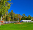 The ninth on the Adobe Course at Arizona Biltmore Golf Club is a short par 3 next to the clubhouse.
