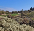 Stay out of the jumping cholla on the par-3 15th hole on the South Course at The Boulders Resort & Spa in Carefree, Arizona.