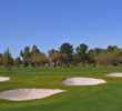 The most formidable bunkers on The Wigwam's Patriot Course come on the driveable, par-4 14th. The green presents some challenges too.