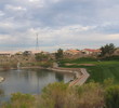 Coyote Lakes Golf Club - Phoenix Scottsdale - Hole No. 14 approach with pond to the left