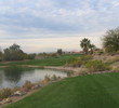 Coyote Lakes Golf Club - Phoenix Scottsdale - Hole No. 15 tee view with water