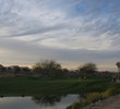 Coyote Lakes Golf Club - Phoenix Scottsdale - Hole No. 17 green at dusk