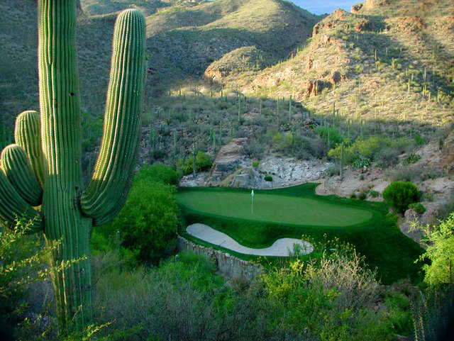 Loews Ventana Canyon Resort - Mountain golf course - hole 3