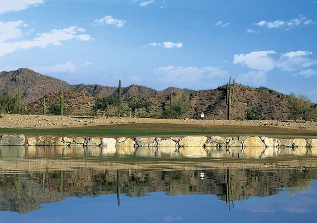 Raven Golf Club at Verrado - waterfall