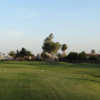 A view from a tee at Desert Mirage Golf Course.