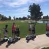 Ladies on golf boards at Western Skies Golf Club