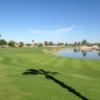 A view of hole #18 at Lone Tree Golf Club.