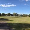 A sunny day view from Bison Golf Club.