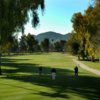 A view from a tee at Orange Tree Golf Club.