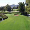 A view of a green at Orange Tree Golf Club.
