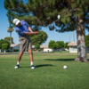 A view of a tee at West Course from Sun City Lakes Golf Club.