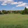A view of the practice putting green at Prescott Country Club