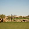 A view of hole #2 at Pinnacle Course from Troon North Golf Club