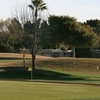 A view of the practice area at Willowcreek Golf Course