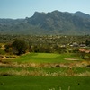 The third hole on Omni Tucson National Golf Resort's Sonoran course is a downhill, 183-yard par 3.