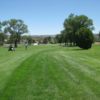 A view from the 18th fairway at North from Antelope Hills Golf Course