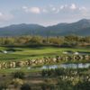 View of the 3rd hole over the water from Saguaro at The Golf Club at Dove Mountain