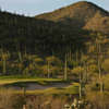 A view of the 8th hole at Rattler from Starr Pass Golf Club