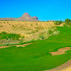View of the 16th hole with the Sombrero Peak in the background.