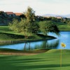 View from a green at Coyote Lakes Golf Club