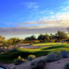View of the 9th green from the Peaks course at Tonto Verde Golf Club