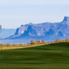 A view from a green at The Golf Club at Johnson Ranch