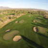 Aerial view of the MiniDunes practice course from Ak-Chin Southern Dunes Golf Club