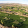 Aerial view of the MiniDunes practice course from Ak-Chin Southern Dunes Golf Club